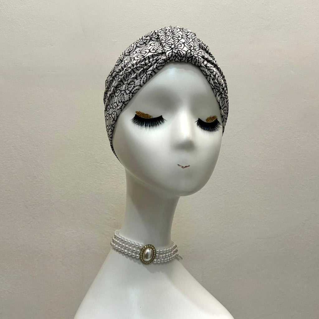 MIYACO - Abstract Dots Turban