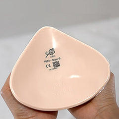 Classic Triangle Light Weight Breast Prosthesis 1072 (FREE Prothesis Cover)